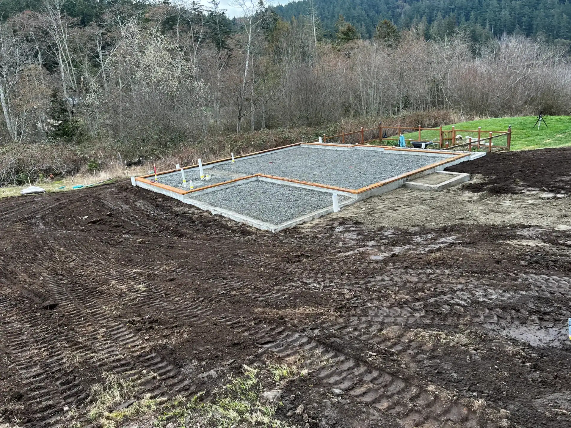 Why Hiring the Right Excavation Contractor Matters 2 building foundation site completed